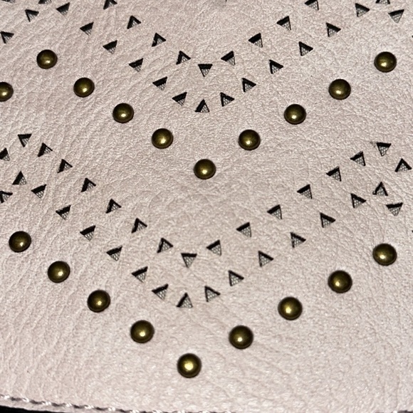 Revive Vintage Vegan Cream Cutout W Grommets Backpack NWT main image 5